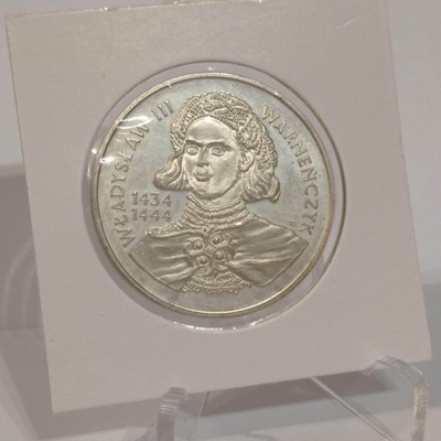 49. 200000 zł Władysław Warneńczyk 1992 srebro zap