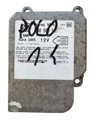 Модуль датчик подушка безопасности подушек volkswagen audi 6q0909601 фото №1