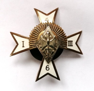 Odznaka 6 Pułk Strzelców Konnych