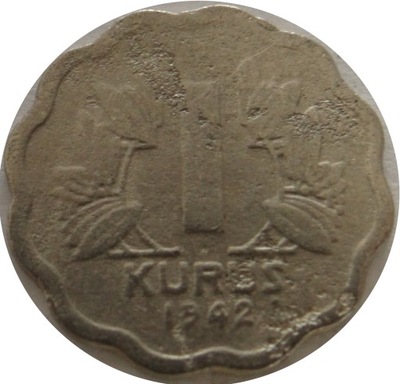 [10043] Turcja 1 kurus 1942