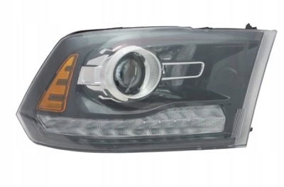 Dodge ram 2013-2018r. линза led tyc лампа правая czarna фото №1