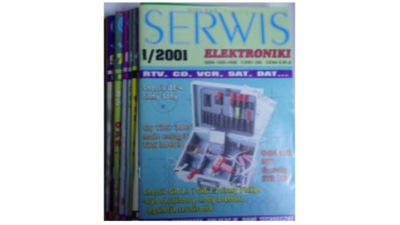 Serwis elektroniki nr 1,2,4-12 z 2001 roku