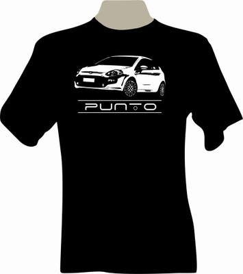 KOSZULKA T-shirt z nadrukiem dla fana fiat PUNTO