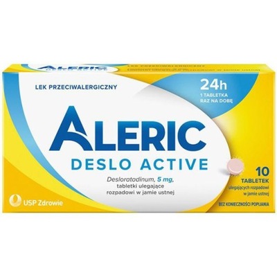 Aleric Deslo Active 5 mg, 10 tabl.