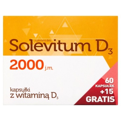 Solevitum D3 2000 j.m. 75 kapsułek