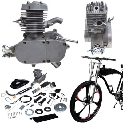 MOTOR SPALINOWY PARA BICICLETA 80CC 2T COMPUESTO JUEGO MORETTI POTENTE  