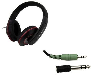 SŁUCHAWKI EH121 AUDIO STEREO/REG GLO/3.5/6.3MM
