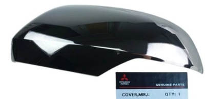 Mitsubishi l200 накладка корпус зеркало левая хром оригинал фото №1