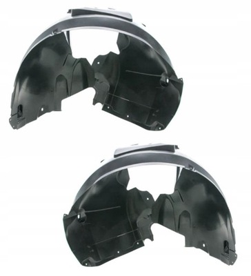 Audi a4 s4 b8 комплект подкрылок передних левая правое фото №1