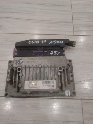 Бортовой компьютер блок управления renault clio iii 1,5dci 8200582809 8200563401 фото №1