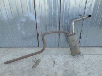 Audi a2 вихлоп гасник гасник 1.4 tdi фото №1