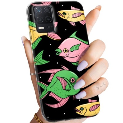 ETUI DO REALME 8 5G WZORY RYBY RYBKI FISH OBUDOWA POKROWIEC CASE