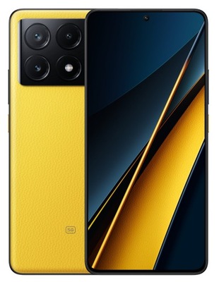 Smartfon POCO X6 Pro 5G 12/512GB Żółty