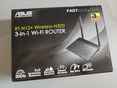 Asus Router RT-N12+ Wireless-N300