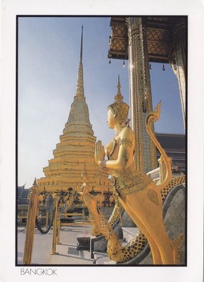 TAJLANDIA - BANGKOK - ŚWIĄTYNIA SZMARAGDOWEGO BUDDY
