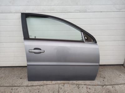 Двері передні праве сірі z163 opel vectra c фото №1