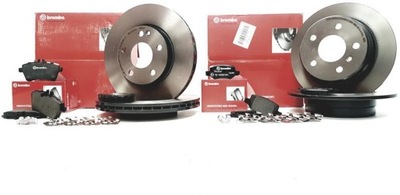 BREMBO TARCZE+KLOCKI P+T MERCEDES A W169 276MM 