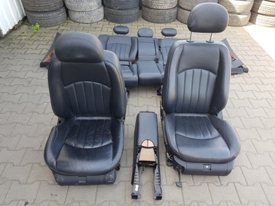 Mercedes e klasa w211 lift kombi сиденья кожаный заднее сиденье фото №1