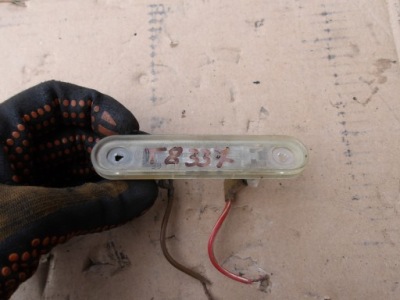 Ліхтарі освітлення номерного знака реєстраційний mercedes w124 w201 190 1248200256 фото №1