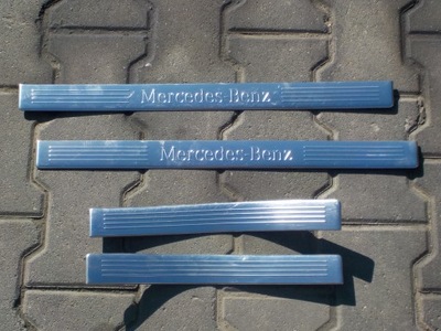Mercedes w212 накладка молдинг порог хром kpl eu фото №1