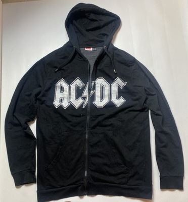 AC/DC Back In Black Hard Rock oryginalna rozpinana Bluza Highway to Hell L