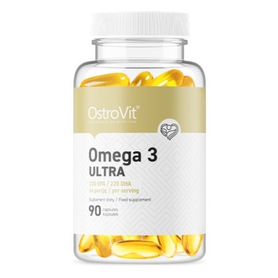 Omega 3 Ultra 90 caps KWASY DHA EPA olej rybi