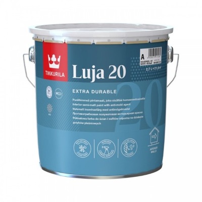 Tikkurila Farba łazienka LUJA 20 Semi Matt 0,9L A