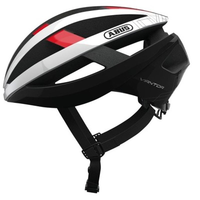 Abus Viantor white red kask M 54-58cm