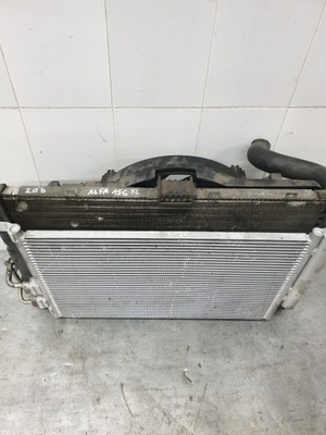 Комплект радиатор alfa romeo 156 lift 2,0 фото №1
