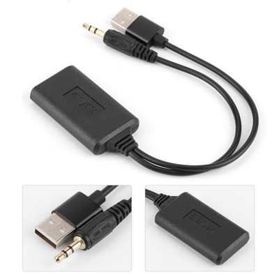 ADAPTADOR BLUETOOTH CABLE AUDIO CONEXION USB AUX  