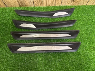 Bmw 3 f30 f31 накладка молдинги внутреннее пороговые sport фото №1