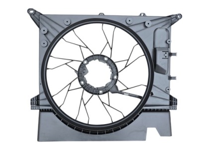 Корпус вентилятора радиатор volvo xc90 1 рестайлинг  2006-2014 фото №1