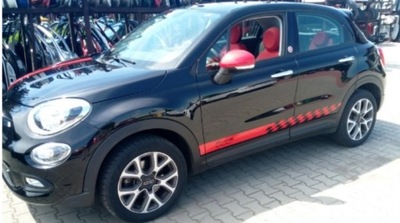 FIAT 500X PEGATINAS TIPO DEPORTIVO CORREAS  