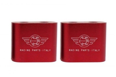 Сепаратор трубопровід напруги 2x2w red фото №1