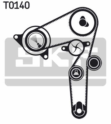 ГРМ Z ПОМПОЮ SKF VKMC 02199-2 VKMC021992