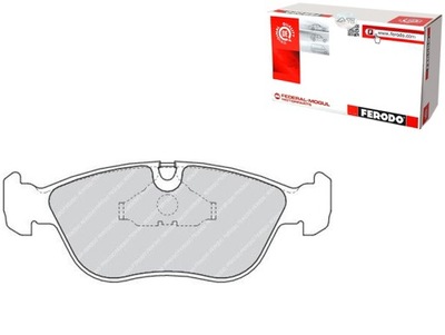 Гальмівні колодки гальмівні volvo перед c70 s70 v70 97-05 fer фото №1