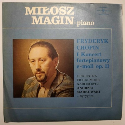 Miłosz Magin Chopin Andrzej Markowski I Koncert Fortepianowy EX 1 Press