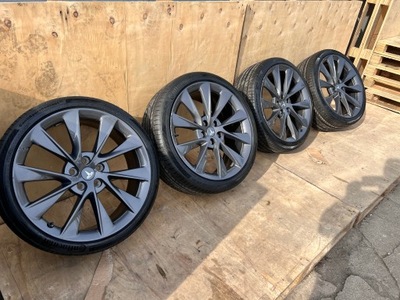 JUEGO DISCOS TESLA MODELO S RESTYLING 21'' 5X120 NEUMÁTICOS 245/35ZR21  