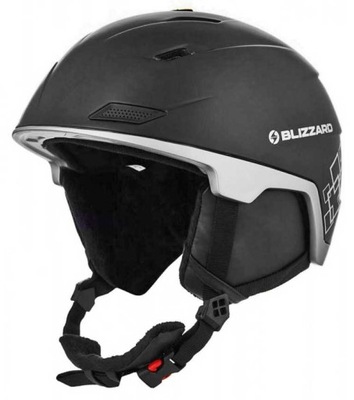 Kask narciarski BLIZZARD Double Visor black/silver 60-63cm