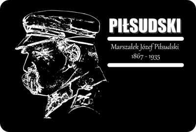 Karta patriotyczna Piłsudski - Kolekcjonerska