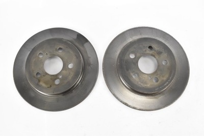 Тормозные диски тормозные задняя toyota prius iii iv matrix lexus ct200h subaru trezia фото №1