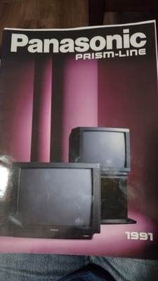 Katalog Panasonic 1991 r telewizory