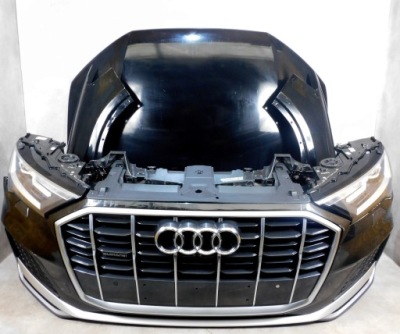 Audi q7 4m рестайлинг  s line перед бампер фары капот ремень led ксенон фото №1