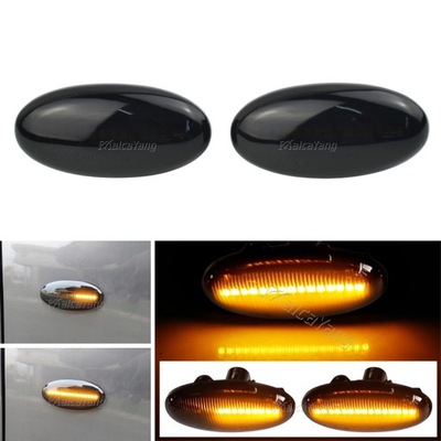 PARA MAZDA 2 3 5 6 BT-50 MPV 2004 2005 2006 DIODO LUMINOSO LED FLOTANTE TURN SIGNAL SWIAT  