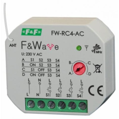 F&F NADAJNIK RADIOWY 4-KANAŁOWY FW-RC4AC