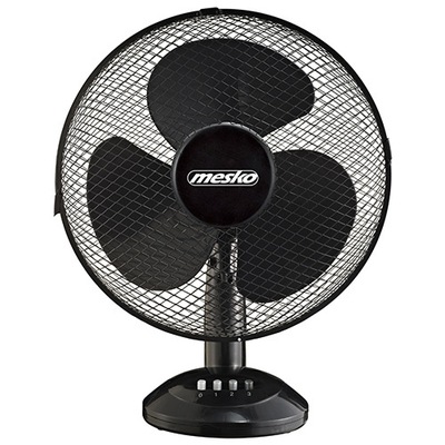 Mesko Fan MS 7310 Wentylator stołowy, ilość biegów 3, 45 W, oscylacja, śred