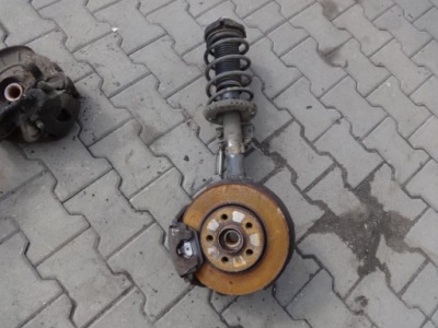 Fabia ii 1.4 tdi амортизатор поворотный кулак левая перед фото №1