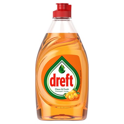 Płyn do mycia naczyń Dreft Orange 383 ml