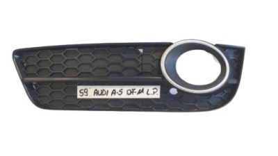 Audi a5 2007-2011 решётка бампера левая перед фото №1