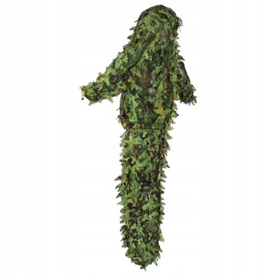 Zielony Wild Camouflage Ghillie Suit 3D Leaf